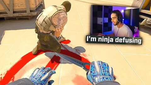 the 1st NINJA DEFUSE in CS2