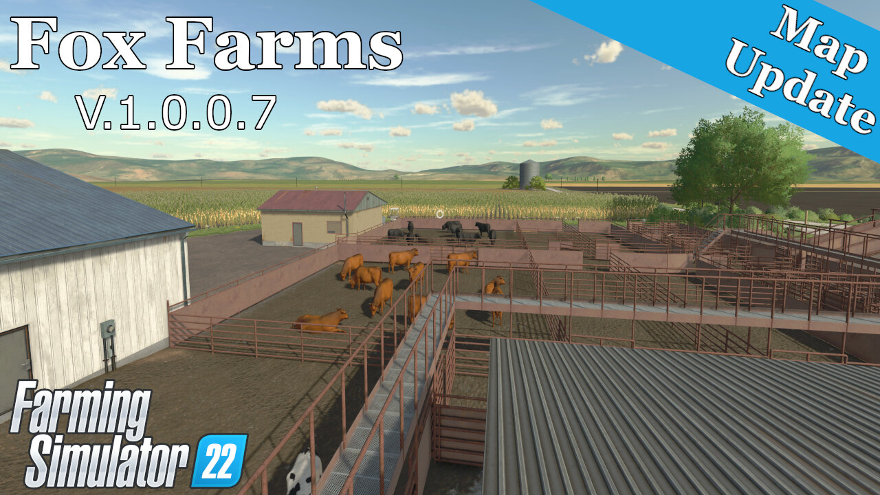 Map Update | Fox Farms | V.1.0.0.7 | Farming Simulator 22