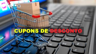 Cupons de DESCONTO e CASHBACK para comprar ONLINE