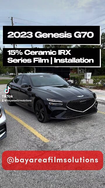 2023 Hyundai Genesis G70 | Installing 15% Ceramic IRX