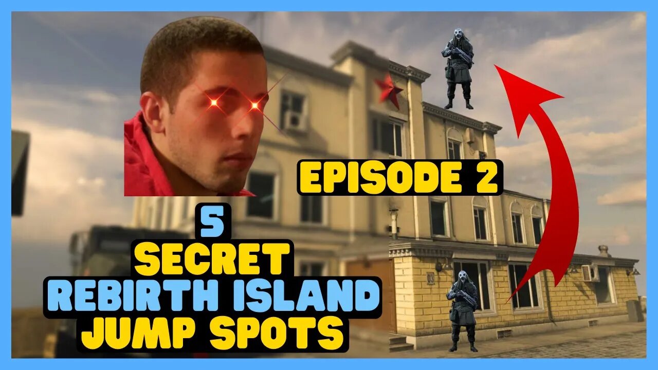 5 Secret Rebirth Island Jump Spots | Warzone Shorts #shorts