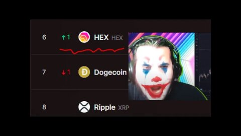 HEX beats out DOGE and XRP defying BEARISH crypto market sentiment