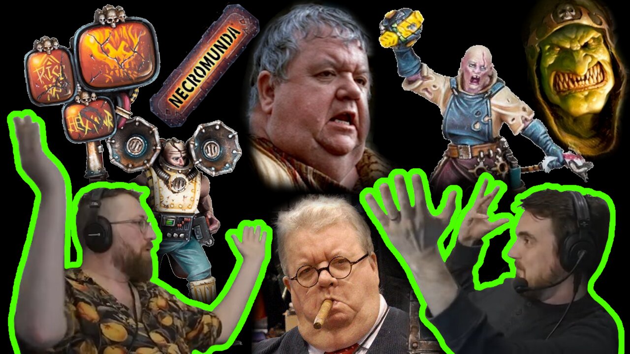 Necromunda and Ian McNeice - Tom and Ben