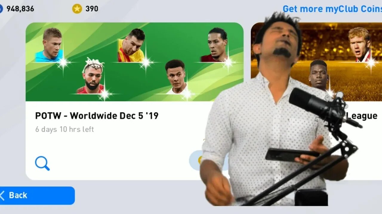 POTW - Worldwide Dec 5 '19 PACK OPENING | PES 20 MOBILE