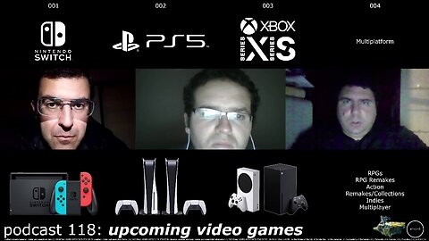 podcast 118: upcoming video games