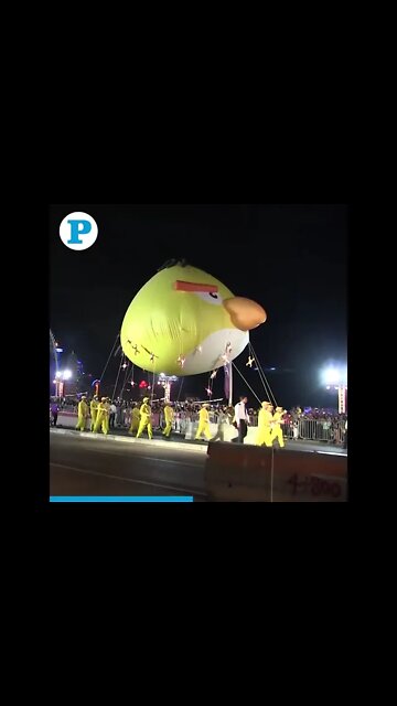 Qatar Eid Festival, Baloon Parade at Cornish