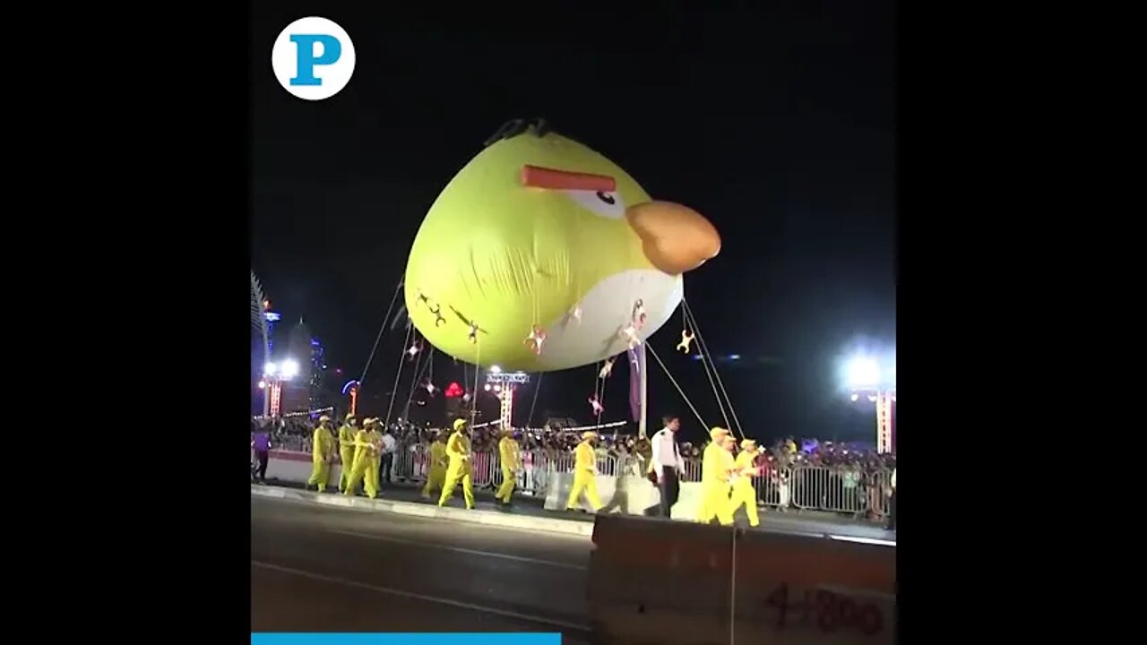 Qatar Eid Festival, Baloon Parade at Cornish