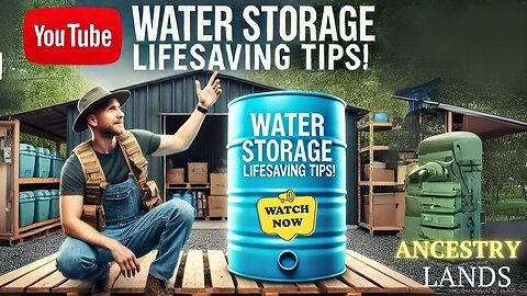 Essential Water Storage Tips for Emergency Preparedness | Stay Ready for Any Crisis!