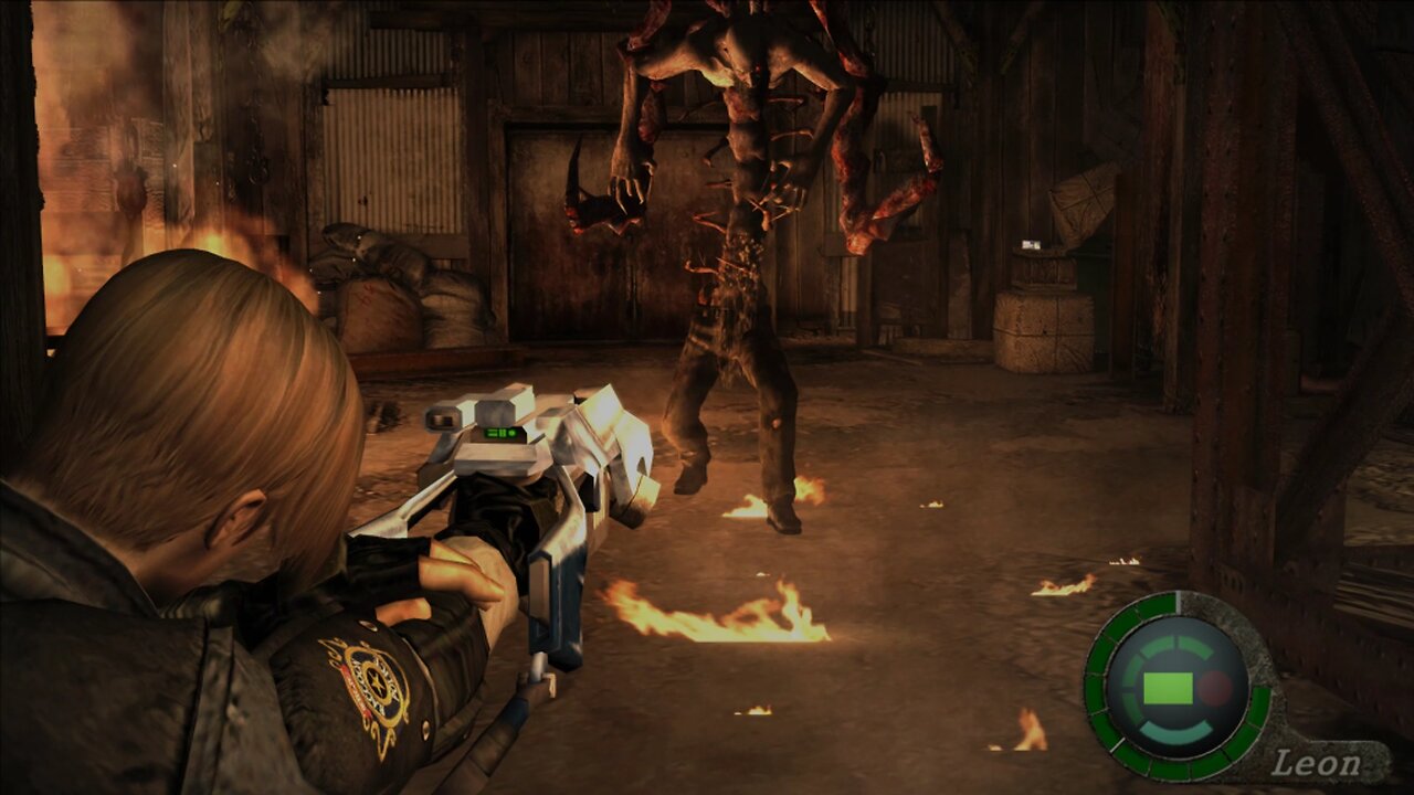 RESIDENT EVIL 4 P.R.L. 412 CHIEF BITORES MENDEZ BOSS FIGHT