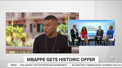 Today's Talker: Mbappe's new deal, women to be featured on US quarters