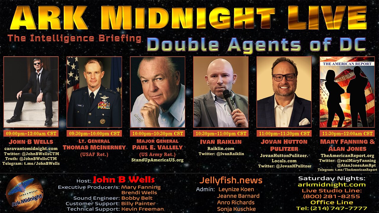 The Intelligence Briefing / Double Agents of DC - John B Wells LIVE