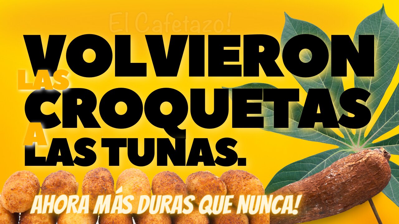 Volvieron las Croquetas a Las Tunas. Ahora más duras que nunca.