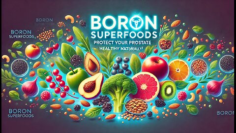 9 Foods High in Boron: Nature’s Prostate Protector