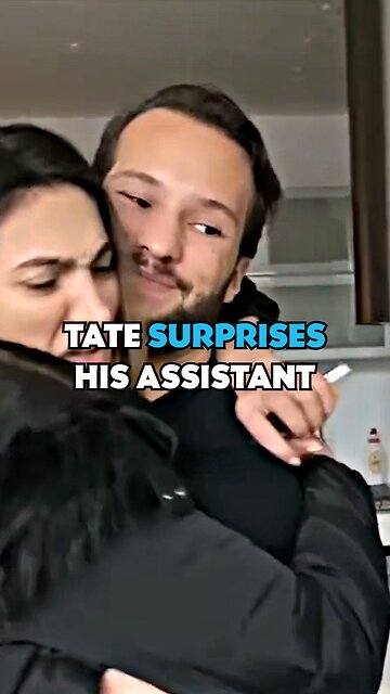 Tristan Tate Surprises His Assistant