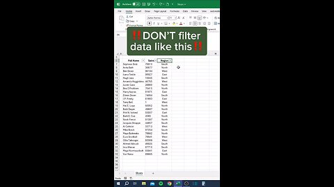 Excel Trick