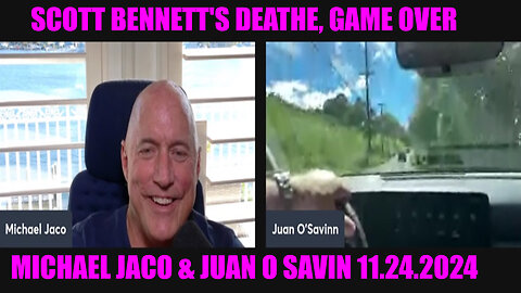 JUAN O SAVIN, Tina Peters & Brunson SHOCKING NEWS 11.24.24: SCOTT BENNETT'S DEATHE