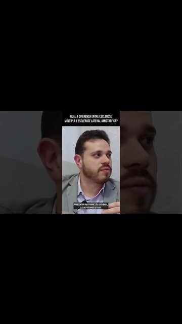 Qual a Diferença Entre Esclerose Múltipla e Esclerose Lateral Amiotrófica #Shorts