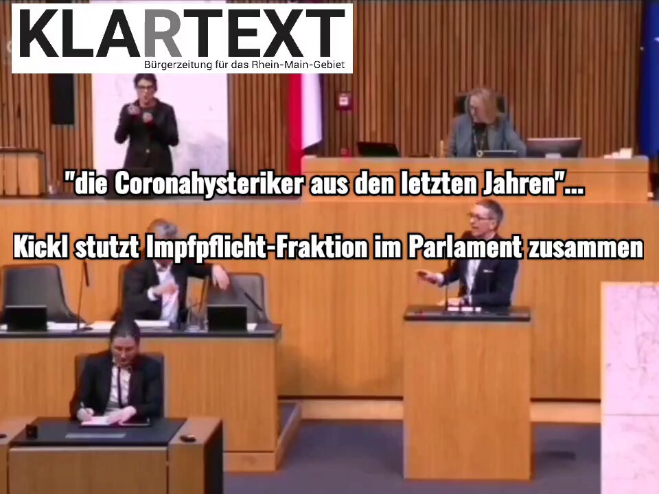 Kickl: "die Coronahysteriker aus den letzten Jahren..."