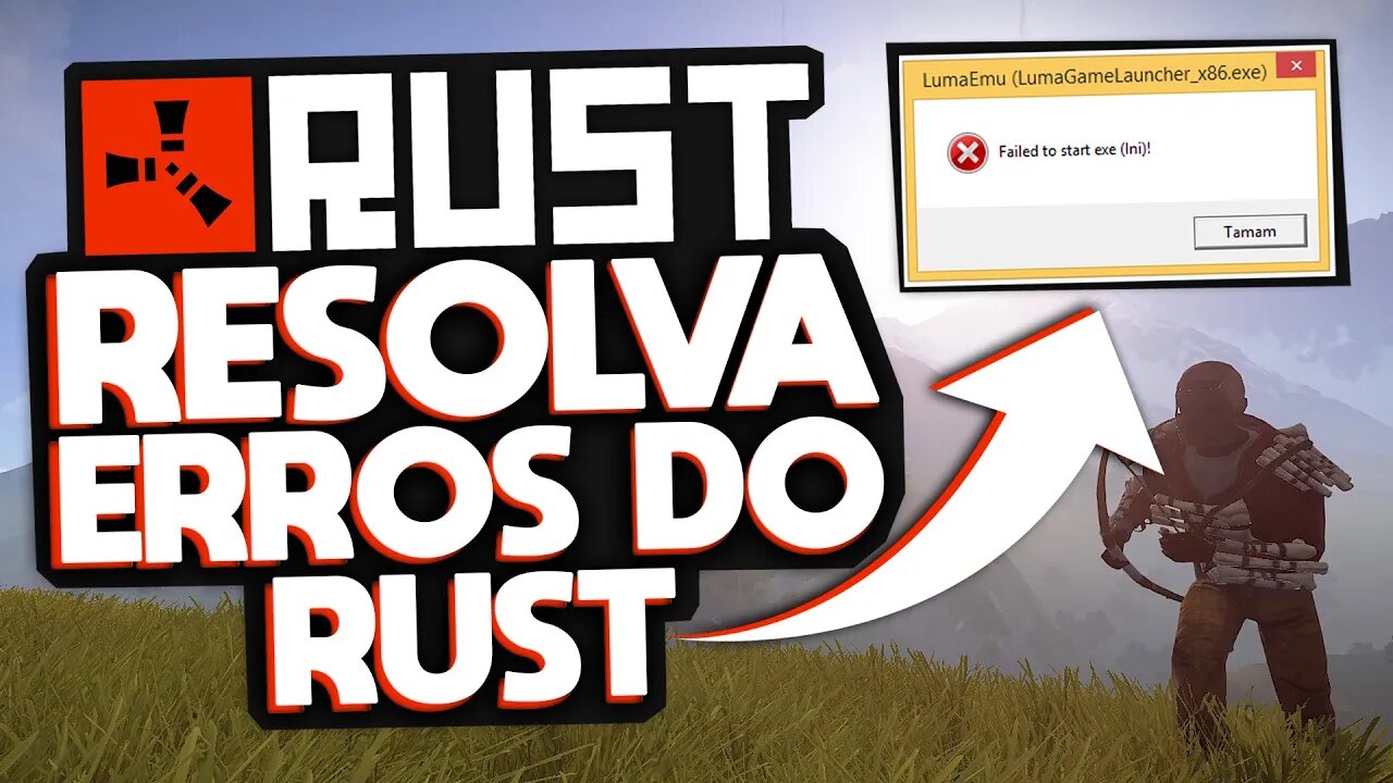 COMO RESOLVER Os CRASH DO RUST - Abre e Fecha / LumaEmu Crashed