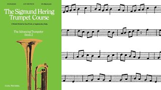 🎺🎺 [MÉTODO DE TROMPETE] Livro 2 do método de Sigmund Hering 09