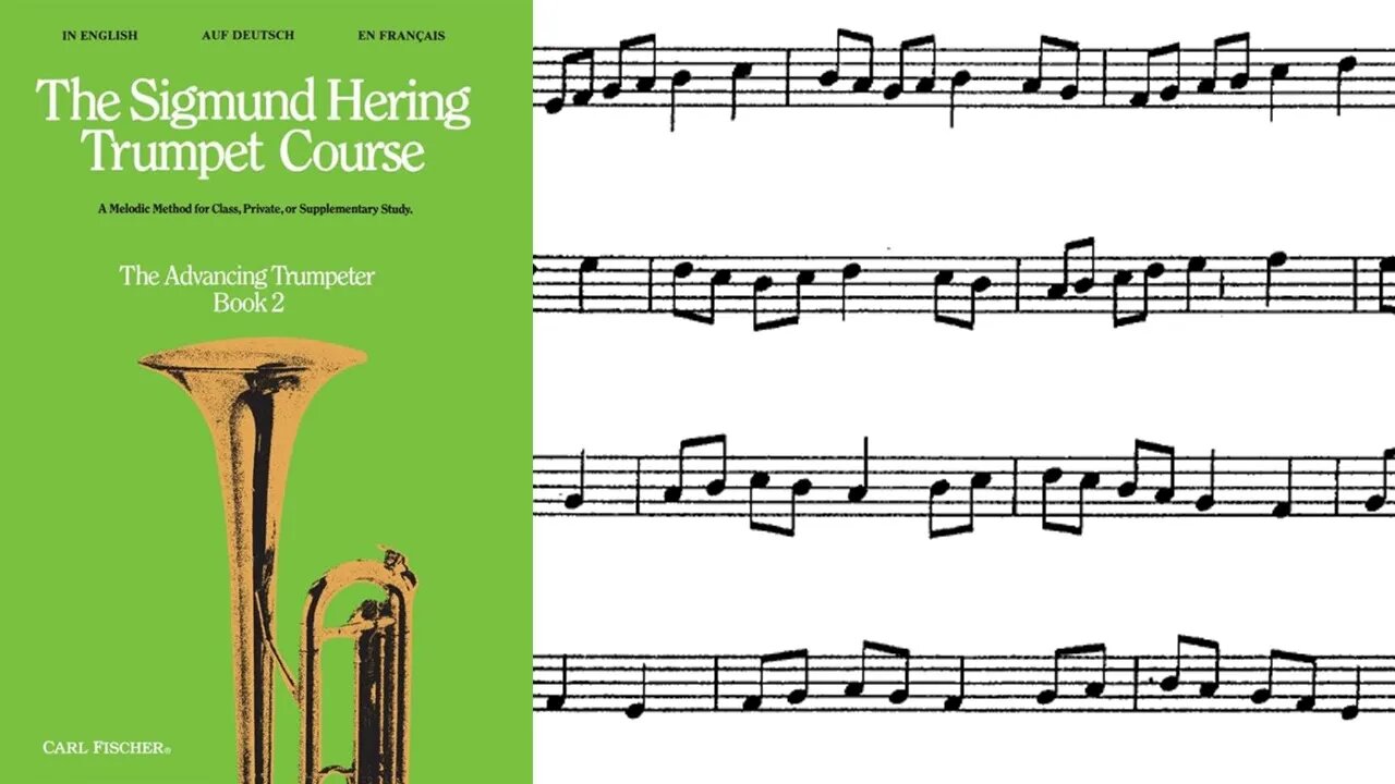 🎺🎺 [MÉTODO DE TROMPETE] Livro 2 do método de Sigmund Hering 09