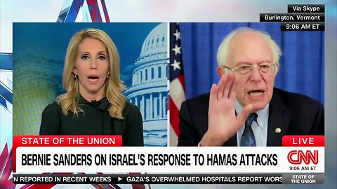 Socialist Bernie Sanders Appears To Cast Doubt On Fact Hamas Is Hoarding Humanitarian Aid In Gaza