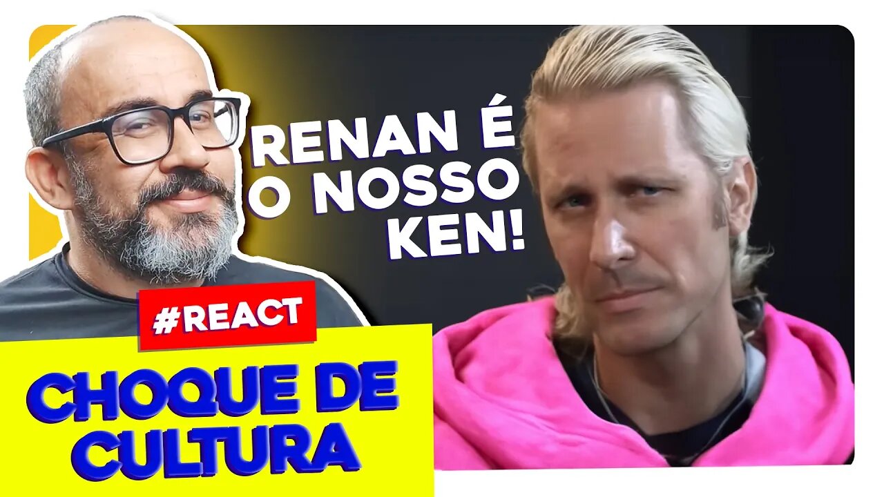 QUEM É O KEN DA BARBIE!?. @tvquase REACT | choque de cultura