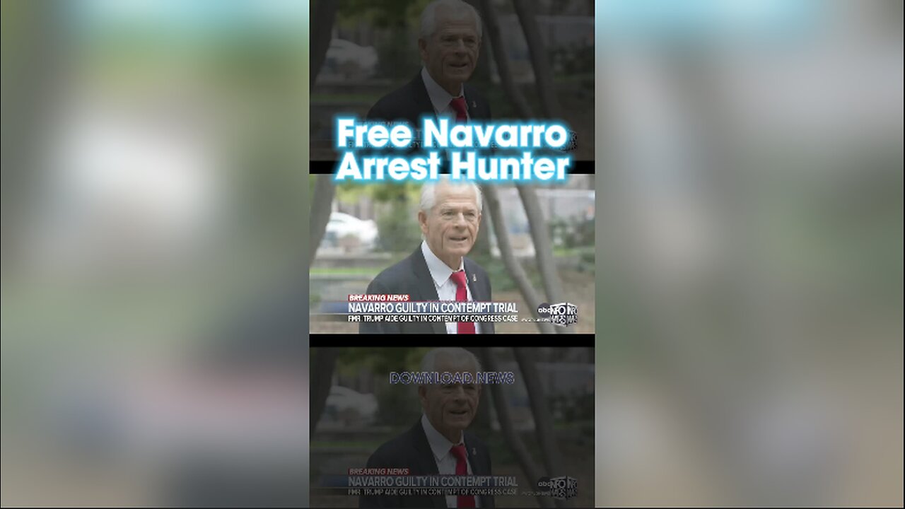 INFOWARS Bowne Report: Free Peter Navarro, Arrest Hunter Biden - 12/15/23