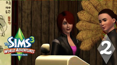 Sims 3 - World Adventures Let's Play - Episode 2