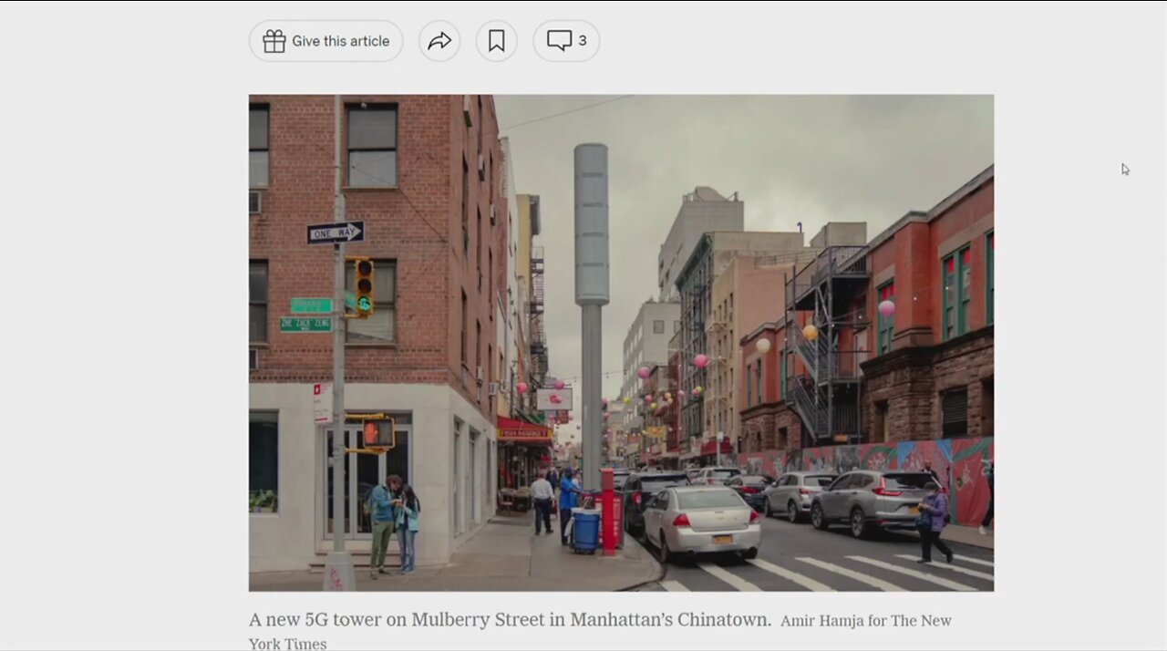 5G Towers Suddenly Everywhere