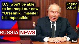 Russia used the new Oreshnik missile! There will always be a response! FULL SPEECH