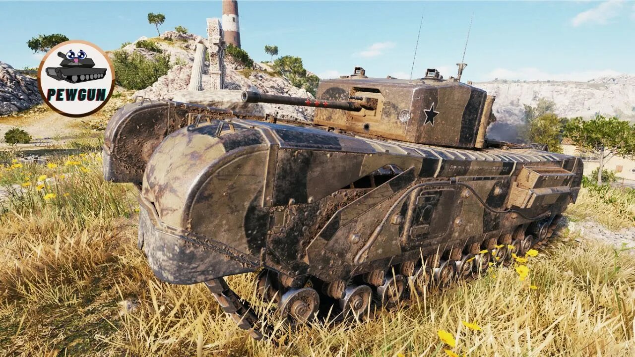 CHURCHILL III 不屈戰場巨獸! | 8 kills 2.8k dmg | world of tanks | @pewgun77
