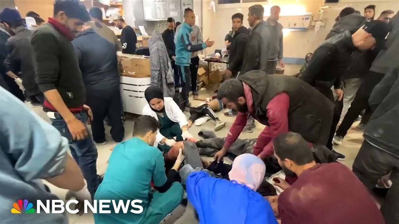 Gaza hospital overwhelmed after another attack on aid truck crowds