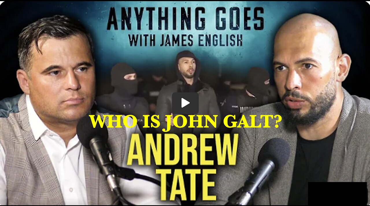 Andrew Tate W/ HIS FIRST INTERVIEW SINCE BEING CHARGED. THX John Galt