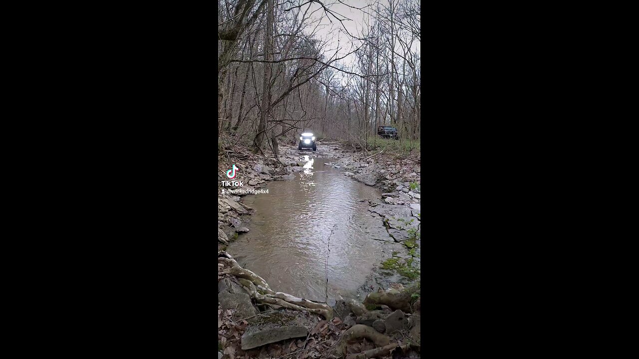Creek riding