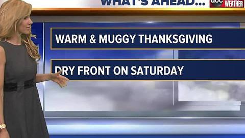 Debra's Thanksgiving Morning Forecast