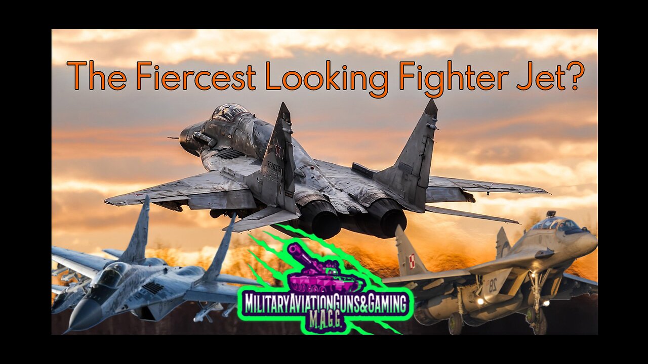 "Possibly the Fiercest Looking Fighter Jet?" #militaryaircraft #history #gaming #mig29