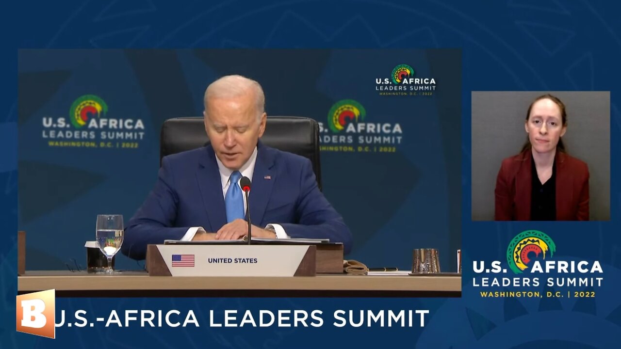 LIVE: President Biden Speaking at U.S.-Africa Leaders Summit...