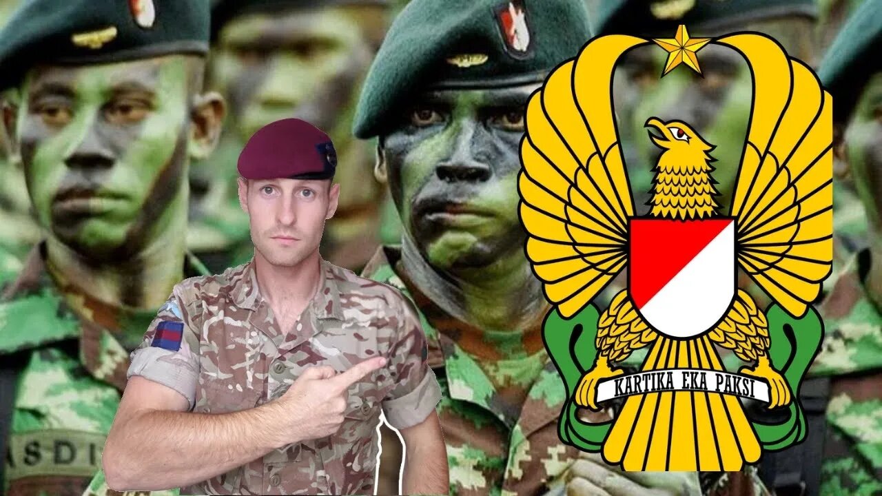 British Army Soldier Reacts To INDONESIA ARMY (TNI) ACFT