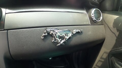 Custom Ford mustang Logo Horse