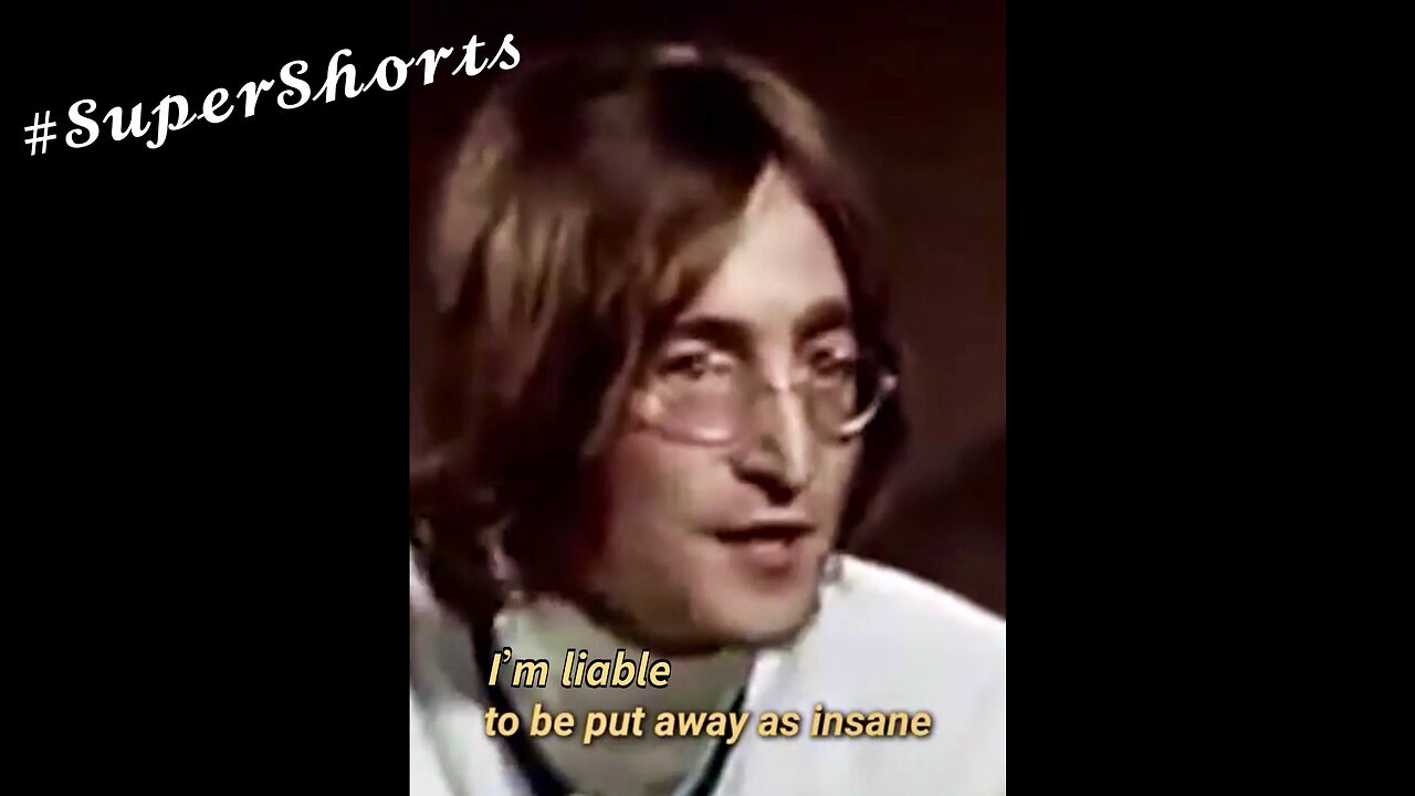 Rare Moment Where John Lennon Criticizes The Left Wing. #SuperShorts