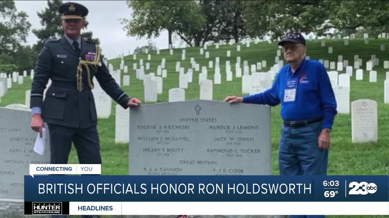 Ronald Holdsworth, RAF veteran and Bakersfield resident, honored in special ceremony