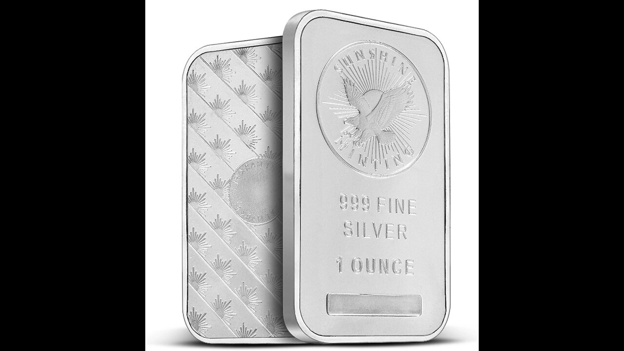 10- 1oz Sunshine Silver Bar (New, MintMark SI) 10oz TOTAL