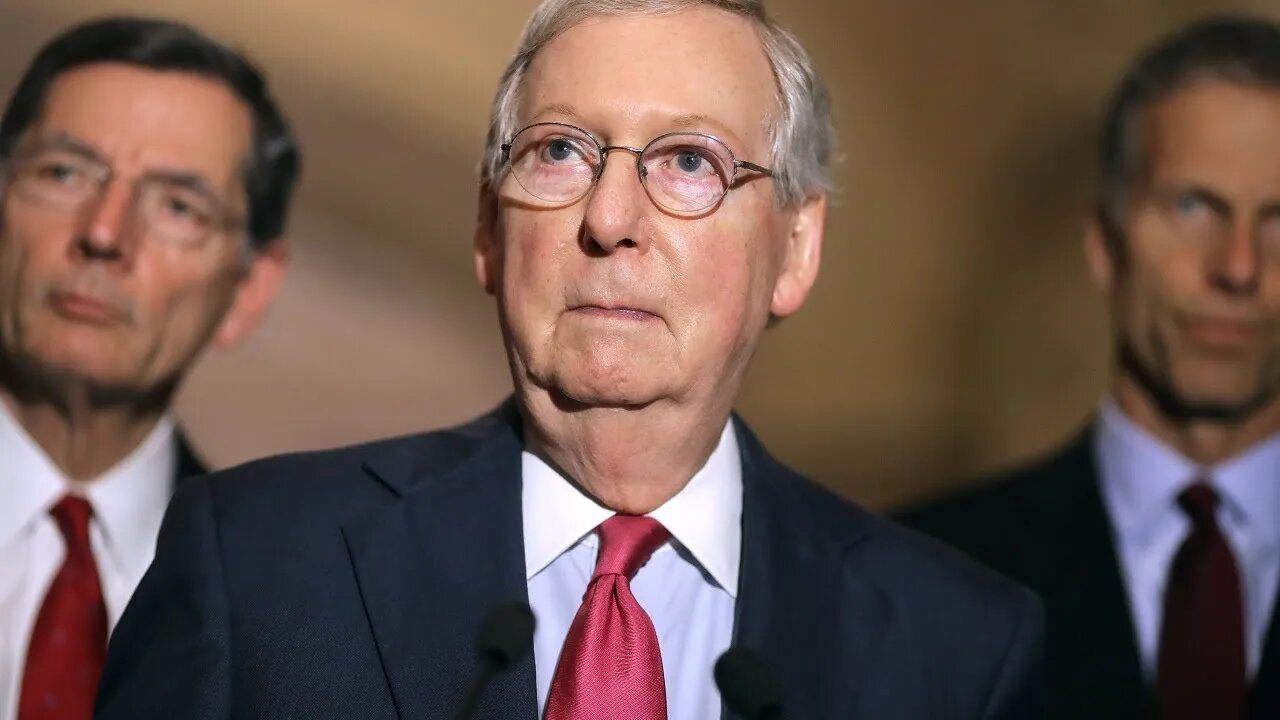 Mitch McConnell Senate GOP leaders hold press conference