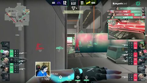 Insane prefire by ACE cNed ACE VS NAVI