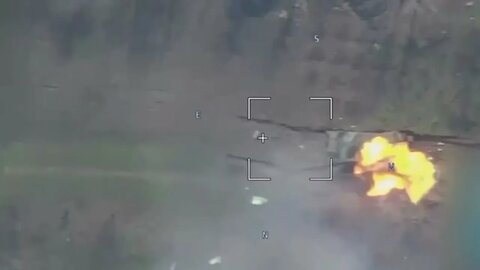 Russian Lancet drone obliterates British AS-90 Self-Propelled Howitzer in Ukraine