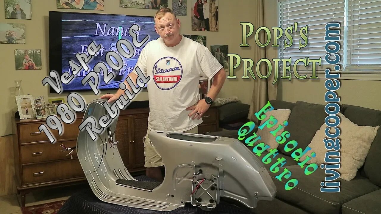 Living Cooper - Vespa Rebuild Episodio Quattro