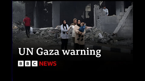 UN warns 'even more hellish' scenario to unfold in the Gaza Strip | BBC News