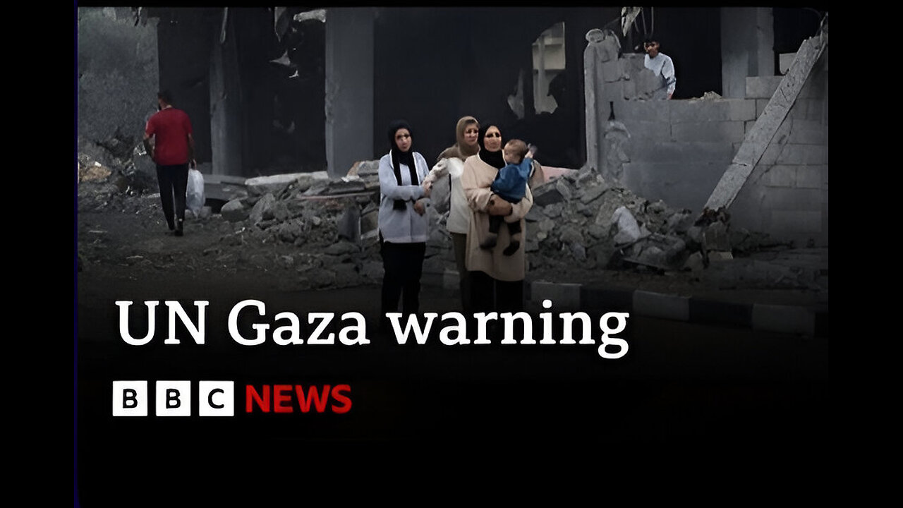 UN warns 'even more hellish' scenario to unfold in the Gaza Strip | BBC News