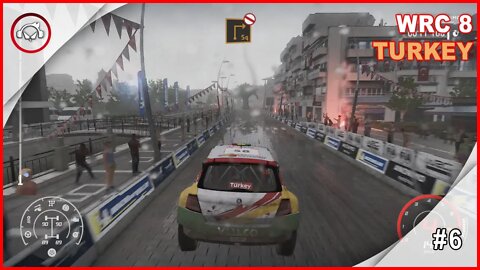 WRC 8 Rally Turkey #6 - Gameplay PT-BR